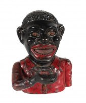 BLACK AMERICANA CAST IRON JOLL