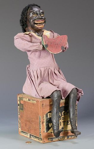 BLACK AMERICANA DOLL WITH