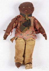 BLACK AMERICANA FABRIC DOLL, E
