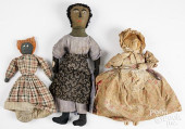 BLACK AMERICANA FABRIC DOLL, E