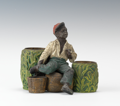 Black Americana Figural Match