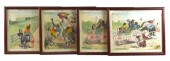 BLACK AMERICANA: FOUR FRAMED P