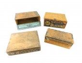 BLACK AMERICANA: FOUR WOOD BOX