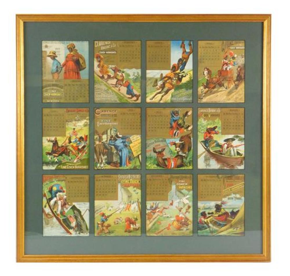 BLACK AMERICANA: FRAMED 1883
