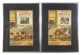 BLACK AMERICANA: PAIR OF REID'