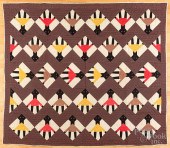 BLACK AMERICANA PATCHWORK QUIL