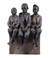 BLACK AMERICANA SCULPTURE OF S