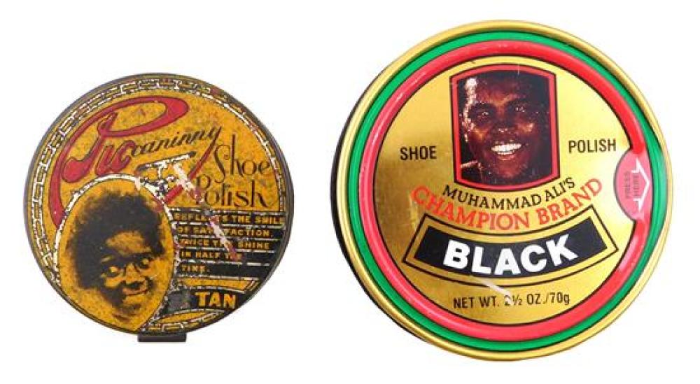 BLACK AMERICANA: TWO SHOE POLISH