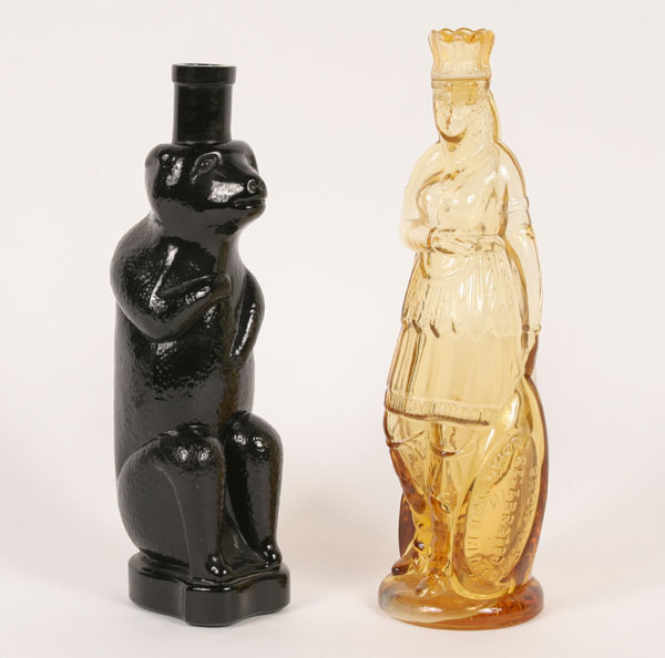 Black amethyst kummel bear, Brown
