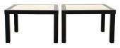 BLACK &AMP; TRAVERTINE MARBLE