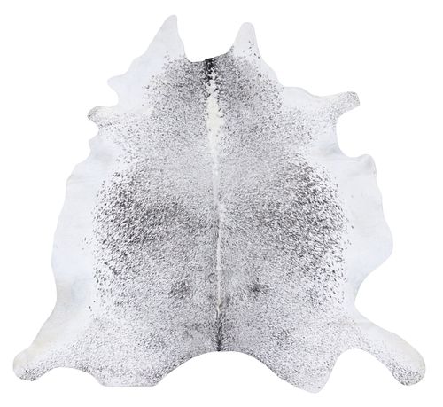 BLACK &AMP; WHITE COWHIDE RUG,