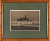 BLACK AND WHITE PHOTOGRAPH OF