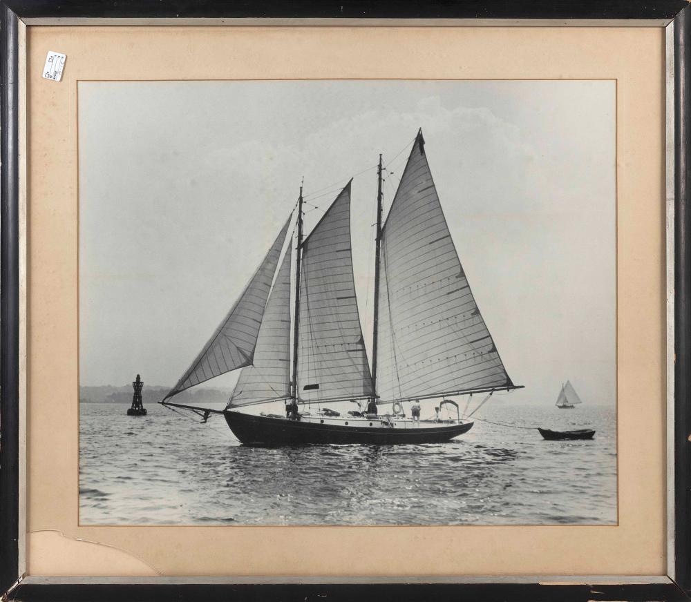 BLACK AND WHITE PHOTOGRAPH OF A