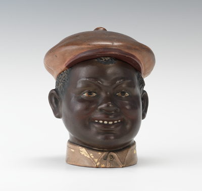 Black Boy Page Head Tobacco Jar