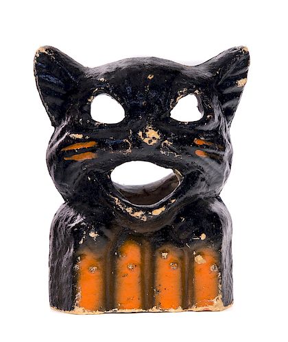 BLACK CAT HALLOWEEN TRICK OR