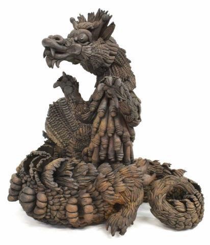 BLACK CLAY CHINESE STANDING