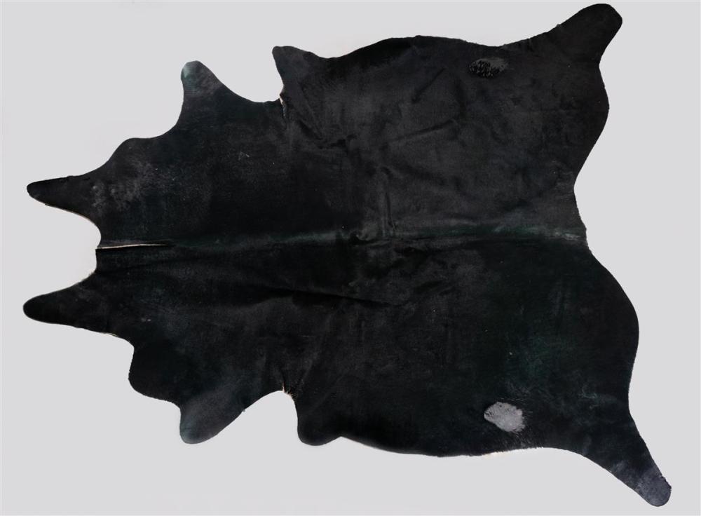 BLACK COW HIDE RUGBLACK COW HIDE
