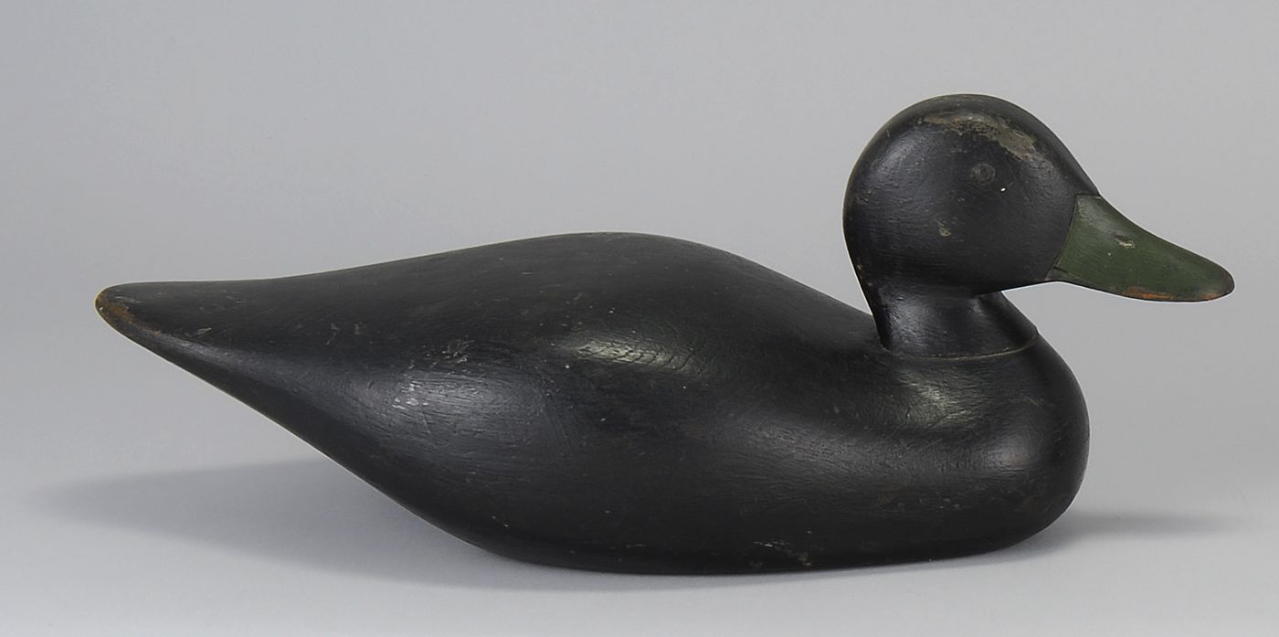 BLACK DUCK DECOYBy Gordon Mann of
