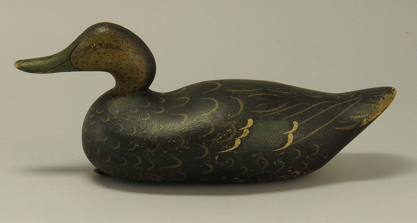 BLACK DUCK DECOYBy the Mason
