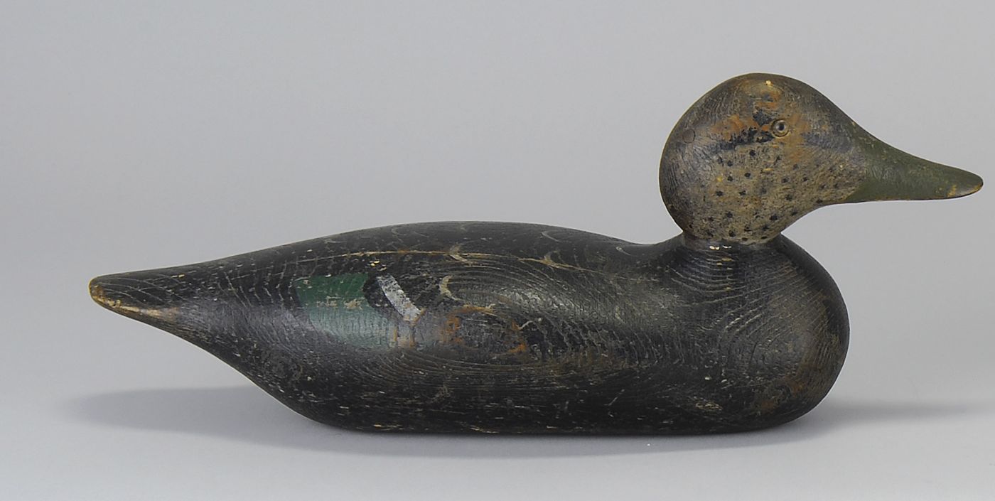 BLACK DUCK DECOYBy the Mason