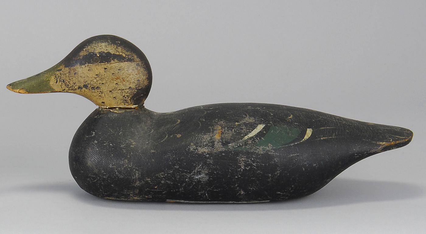 BLACK DUCK DECOYBy the Mason