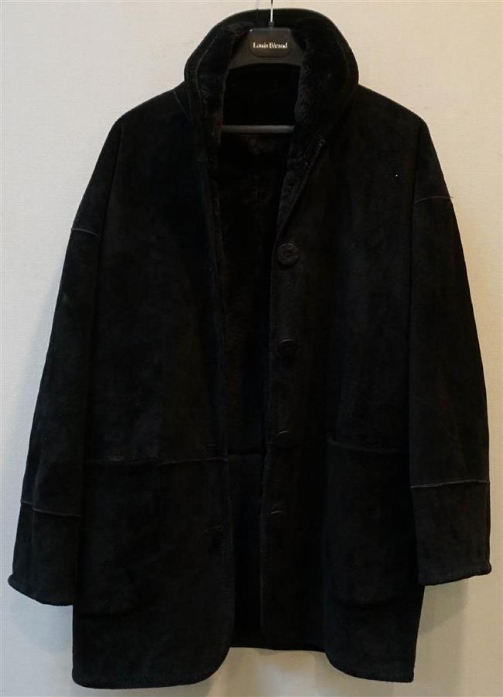 BLACK DYED SHEEPSKIN JACKETBlack