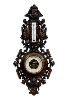Black Forest barometer, finely