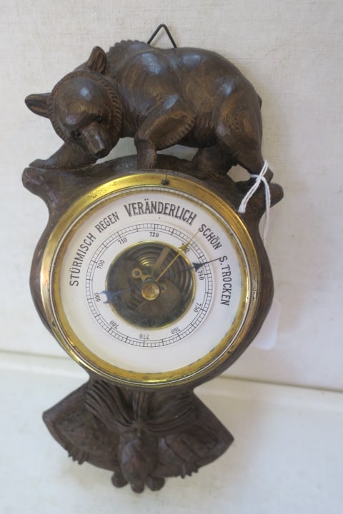 BLACK FOREST BAROMETER WITH