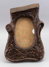 BLACK FOREST CARVED OAK FRAME