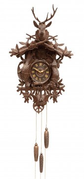 BLACK FOREST CARVED WALNUT CUC