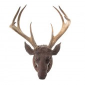 BLACK FOREST CARVED WALNUT ELK