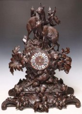BLACK FOREST CARVED WALNUT MAN