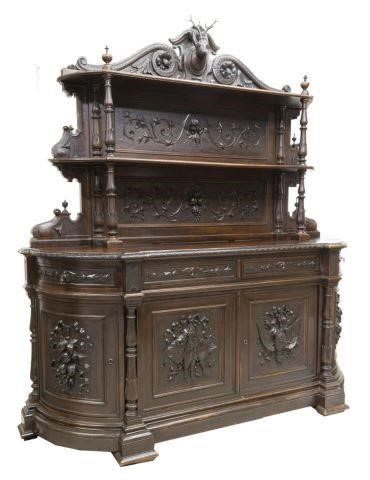 BLACK FOREST CARVED WALNUT
