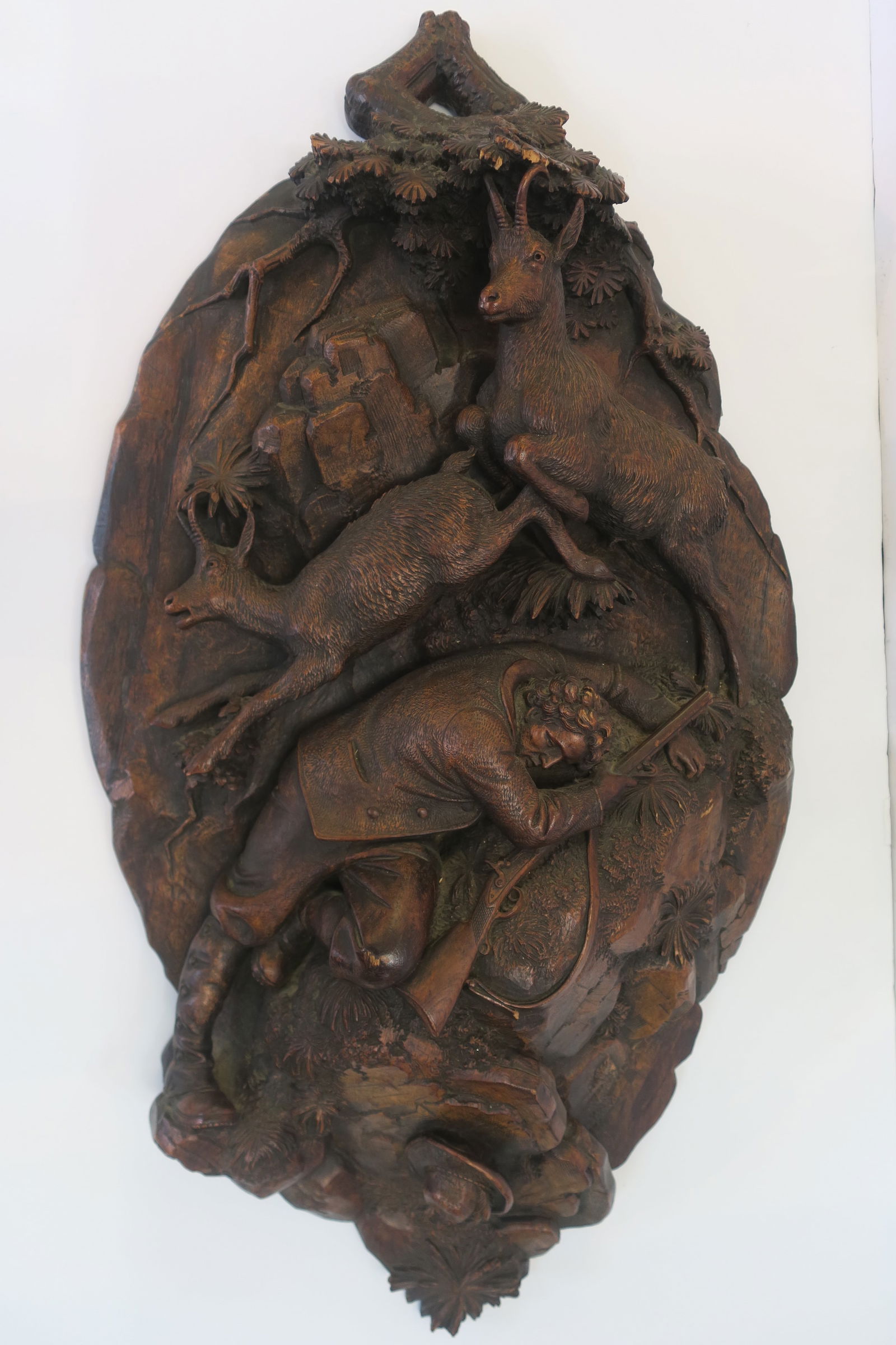 BLACK FOREST CARVED WOODEN