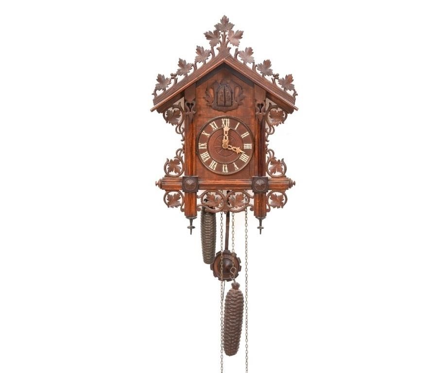 Black Forest cuckoo clock, 20th c.,