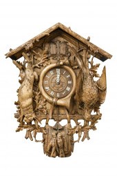 BLACK FOREST CUCKOO WALL CLOCK