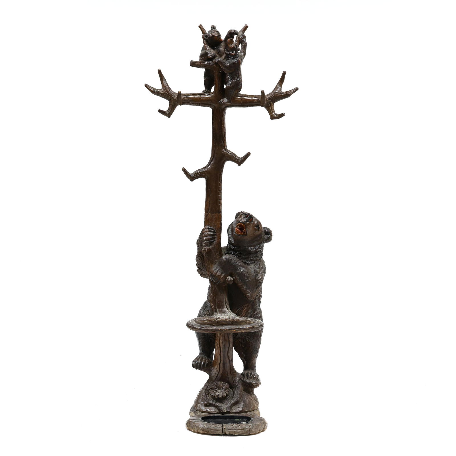 BLACK FOREST NATURALISTIC CARVED