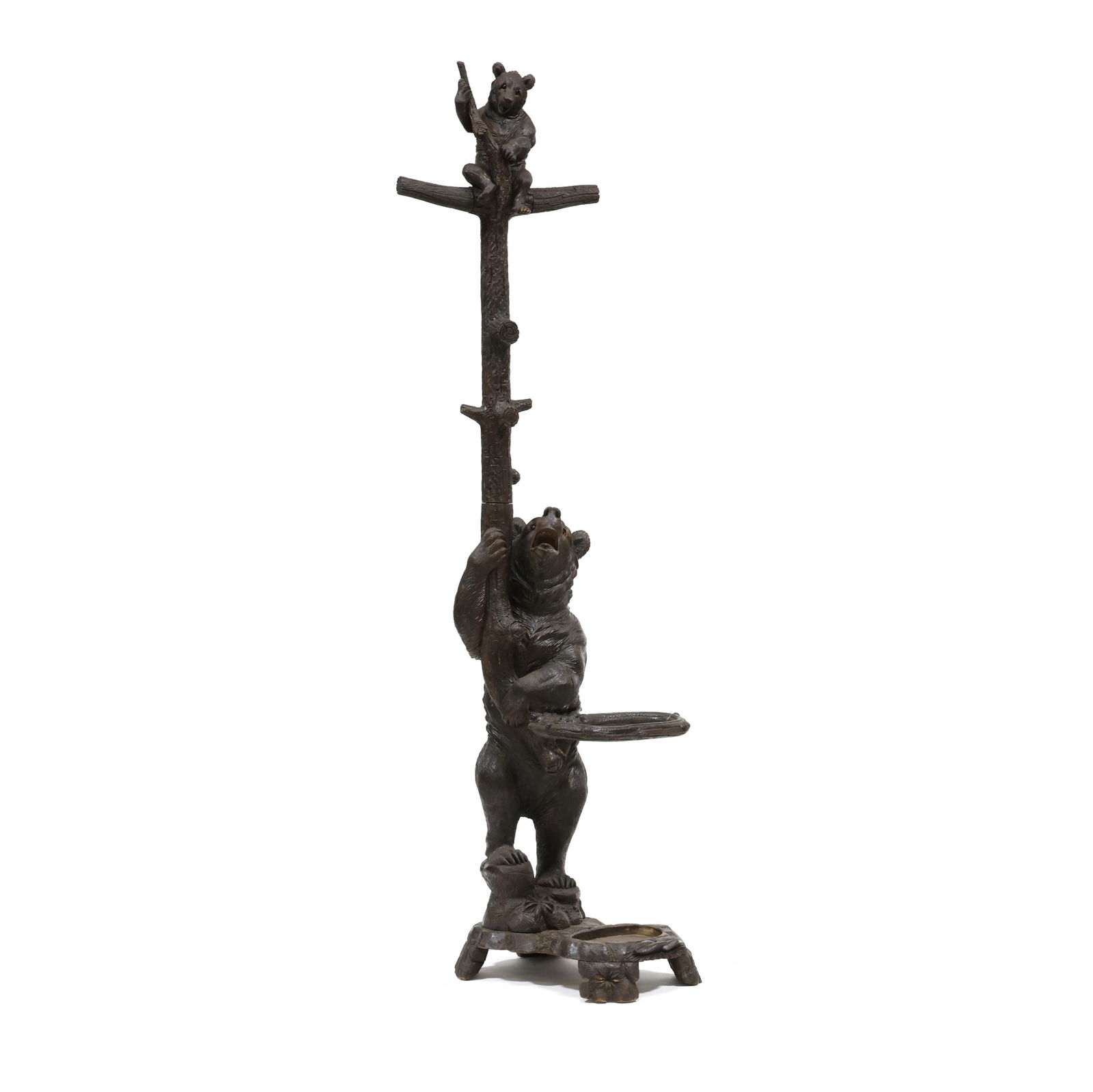 BLACK FOREST NATURALISTIC CARVED