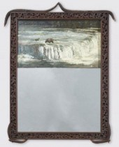 BLACK FOREST OVER MANTEL MIRRO