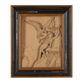 BLACK FOREST RELIEF CARVED PIC