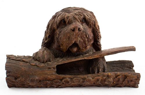 BLACK FOREST SHEEPDOG INKWELL &AMP;