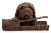 BLACK FOREST SHEEPDOG INKWELL