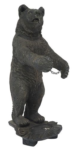 BLACK FOREST STYLE BEAR UMBRELLA OR