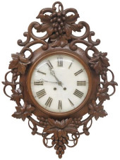 BLACK FOREST STYLE CARVED GRAP