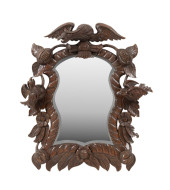 BLACK FOREST STYLE CARVED OAK
