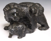 BLACK FOREST STYLE CARVED WOOD
