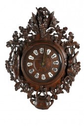 BLACK FOREST STYLE CARVED WOOD