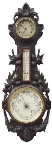 BLACK FOREST STYLE CLOCK W/