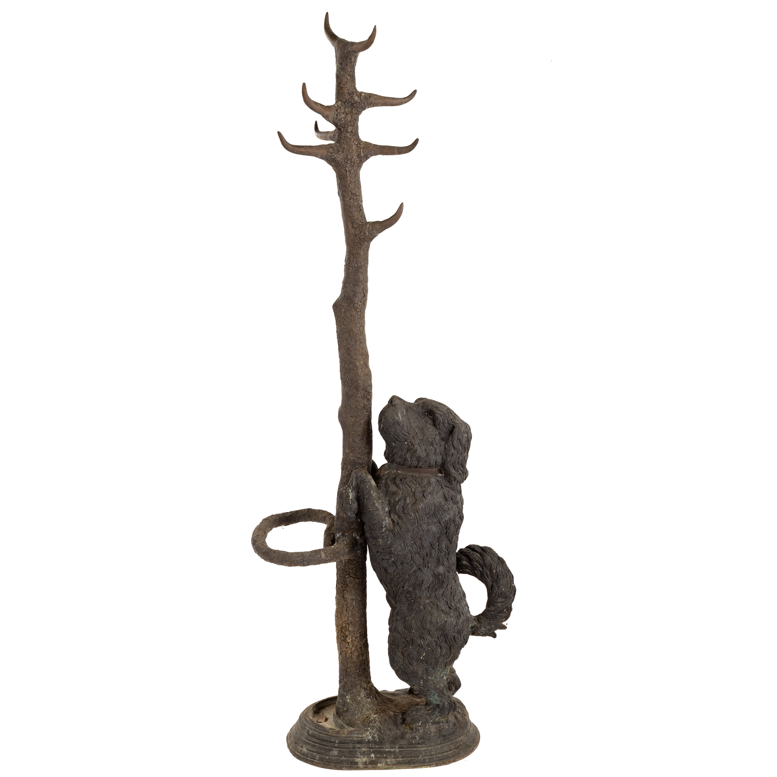 BLACK FOREST STYLE PATINATED BRONZE