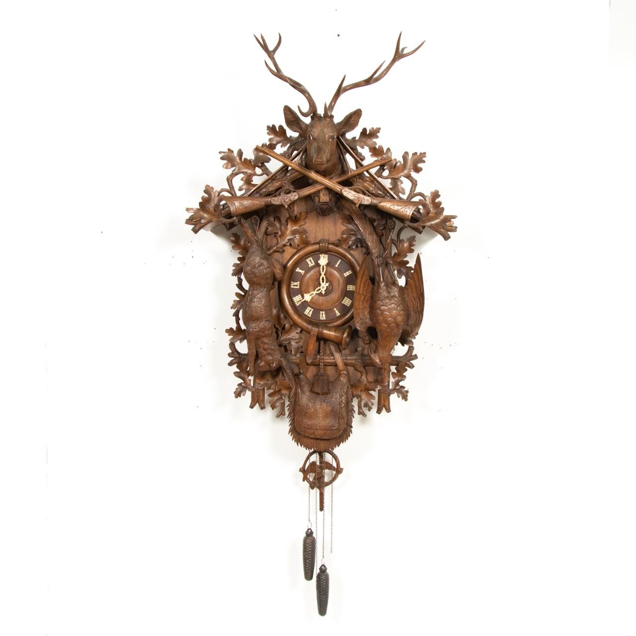 BLACK FOREST STYLE STAG ANTLER